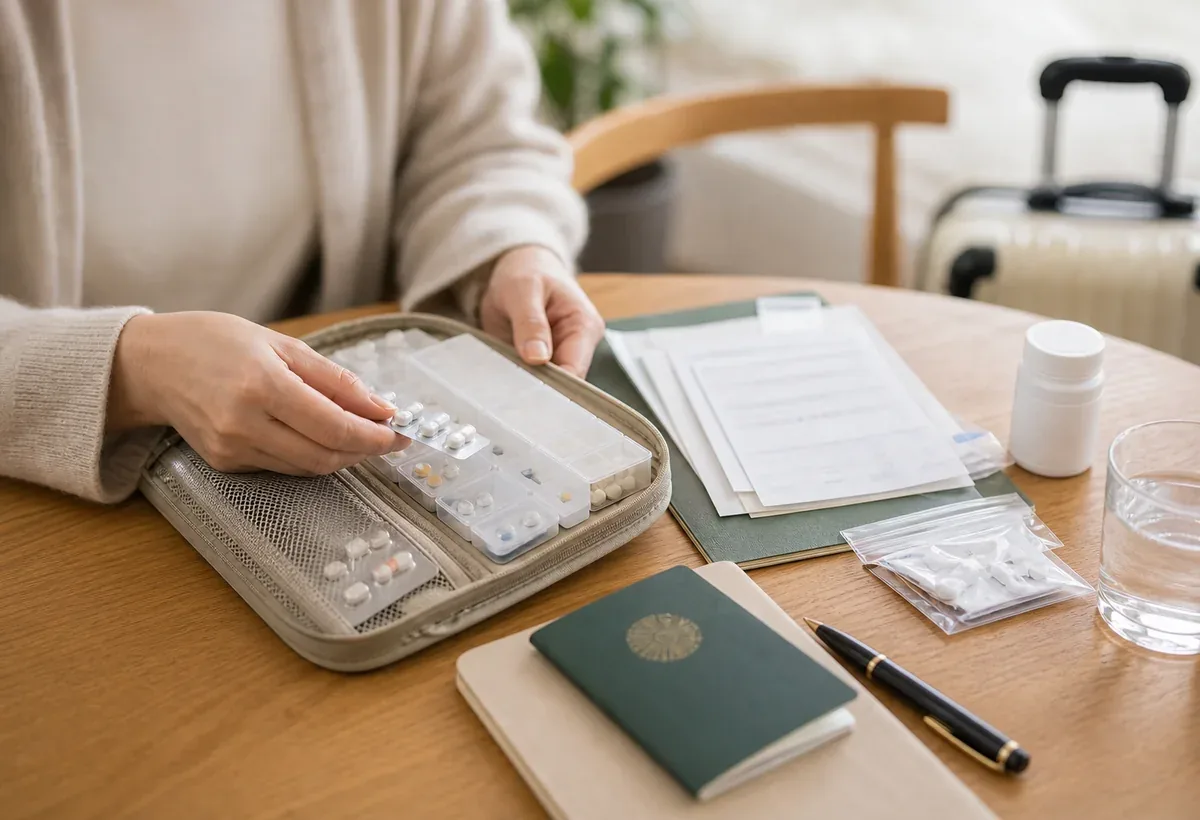 Japan Care Concierge explainer image for Bringing Medications to Japan: Yakkan Shoumei and What Senior Travelers Must Check First