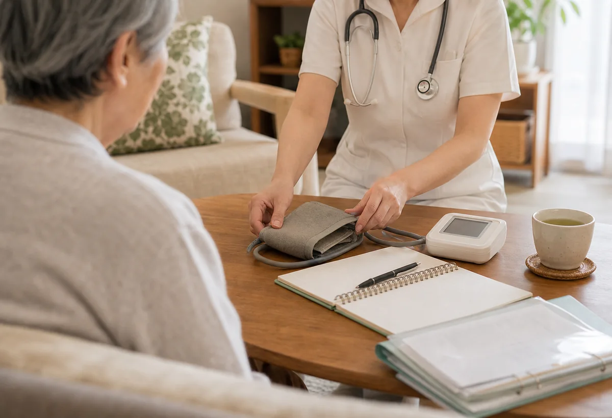 Japan Care Concierge explainer image for Home Medical Care in Japan: House-Call Doctors and Visiting Nurses