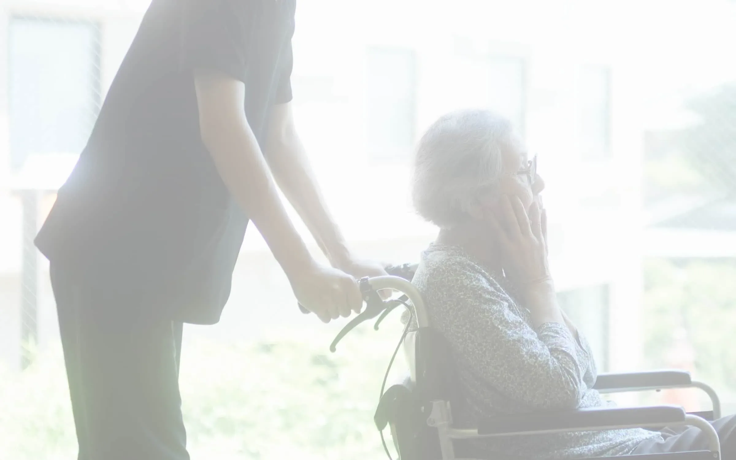 Wheelchair support in a Japanese care setting